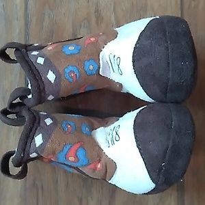 Infant cowboy boots slippers